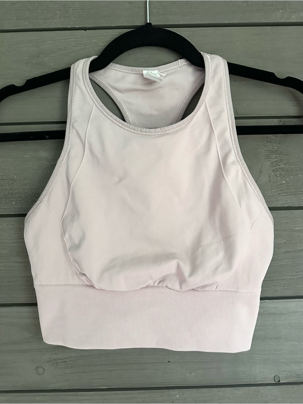 Lululemon Ebb to Train Bra Medium Support Size 6 C/D Cup Porcelain Pink